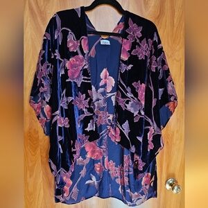 Lulla Velvet kimono One size